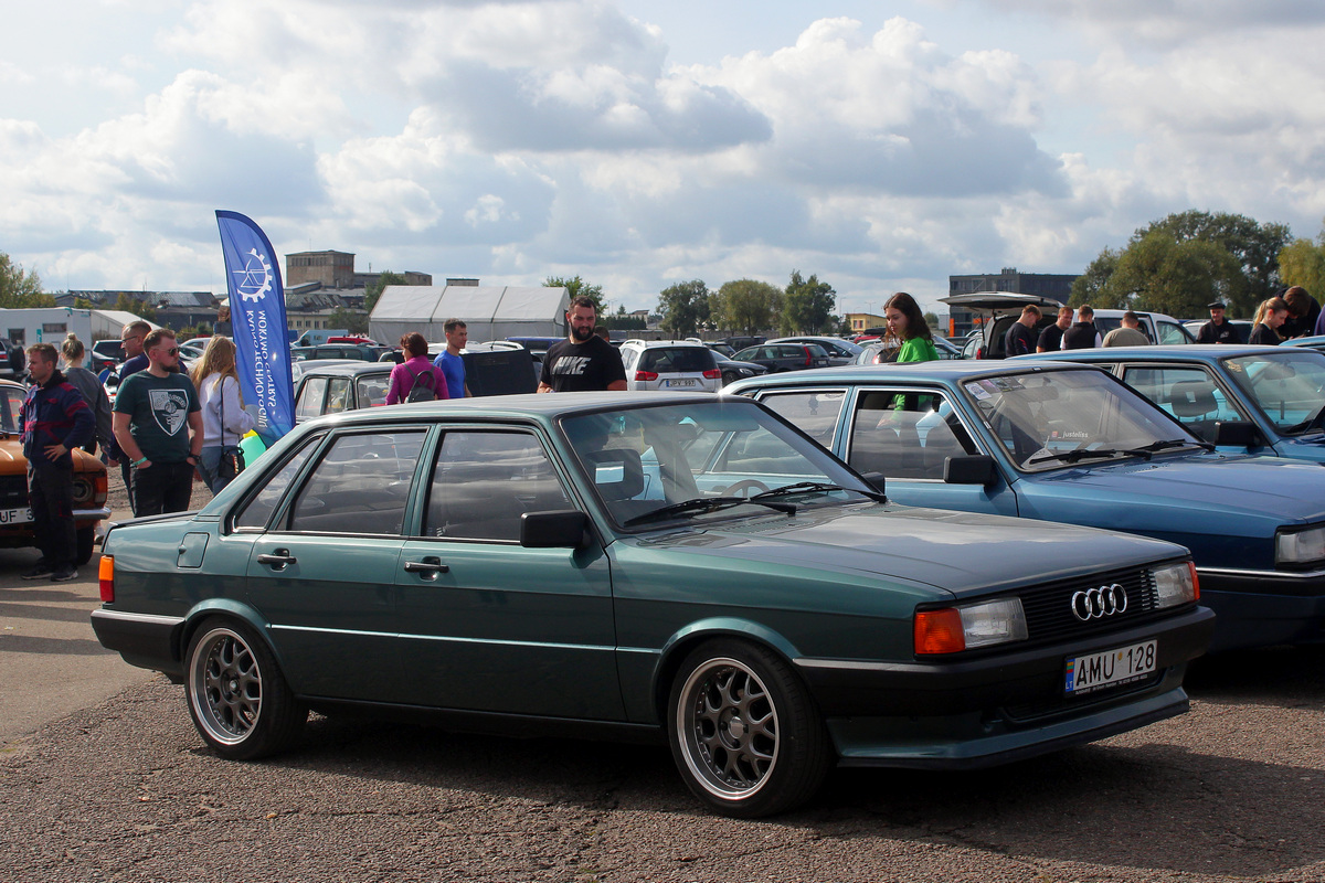 Литва, № AMU 128 — Audi 80 (B2) '78-86; Литва — Retro mugė 2023 ruduo