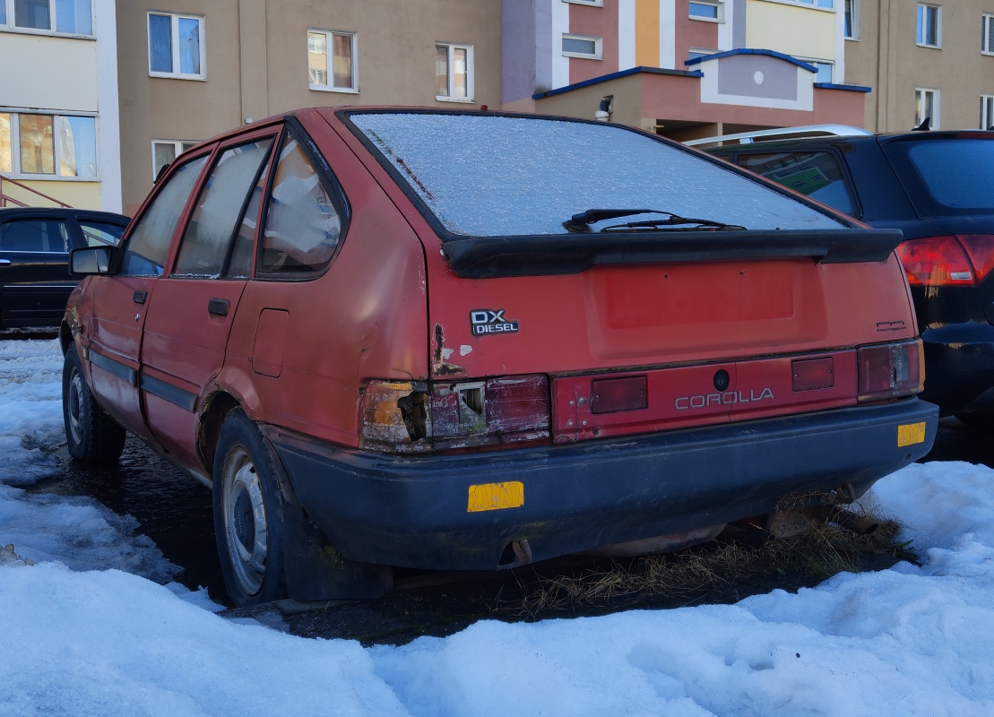 Минская область, № (BY-5) Б/Н 0026 — Toyota Corolla (E80) '83-87