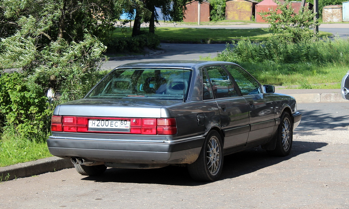 Псковская область, № Н 200 ЕС 60 — Audi 200 (C3) '83-91