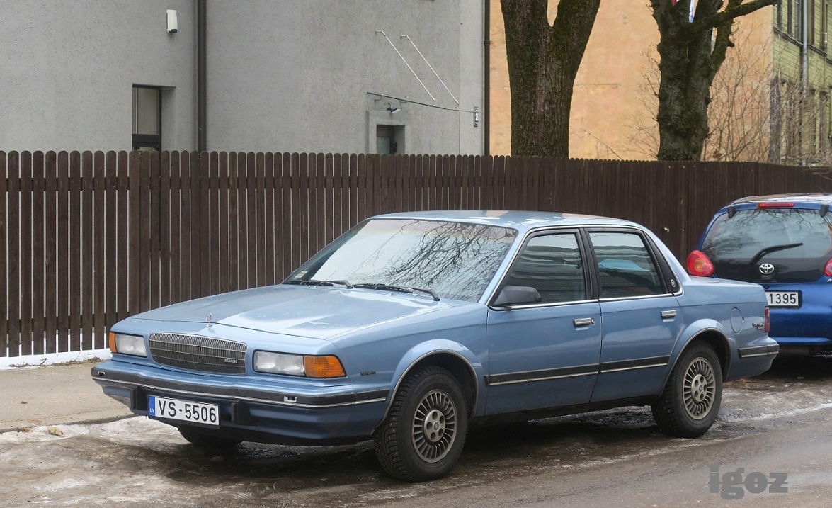 Латвия, № VS-5506 — Buick Century (5G) '82-96