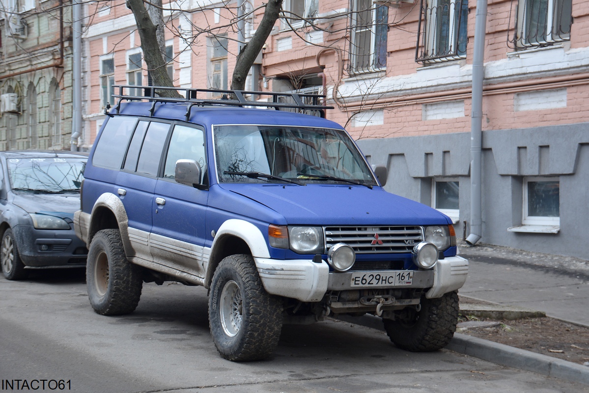 Ростовская область, № Е 629 НС 161 — Mitsubishi Pajero (2G) '91-97
