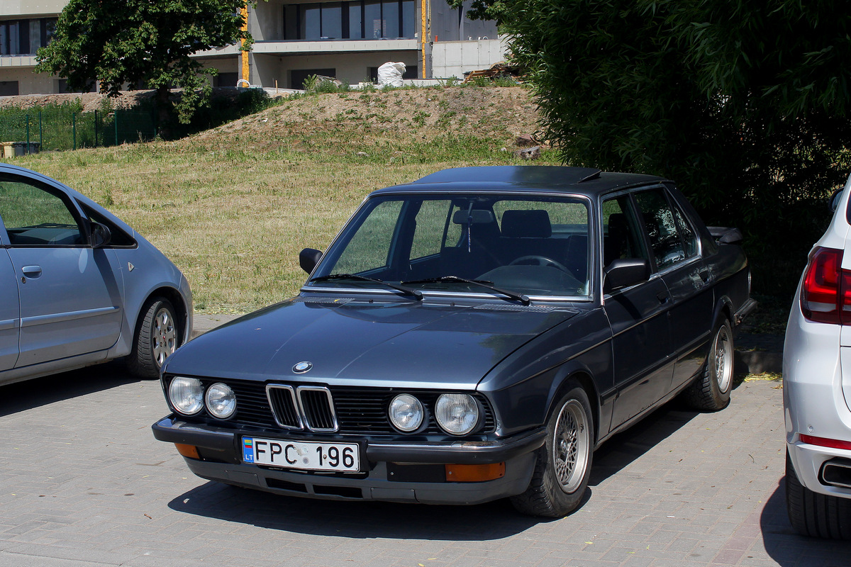 Литва, № FPC 196 — BMW 5 Series (E28) '82-88