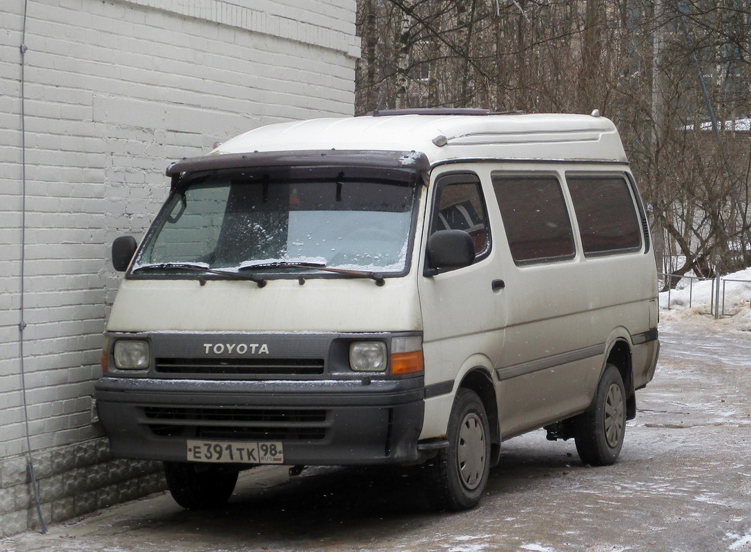 Санкт-Петербург, № Е 391 ТК 98 — Toyota Hiace (H100) '89-04