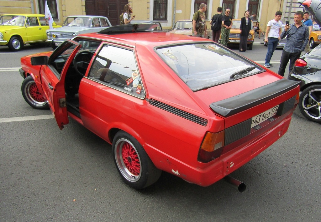 Москва, № Р 431 КО 177 — Audi Coupe (81,85) '80-84; Тверская область — День города Твери 2018