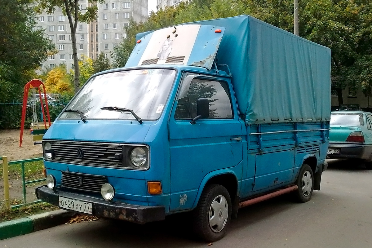Москва, № О 429 ХУ 77 — Volkswagen Typ 2 (Т3) '79-92