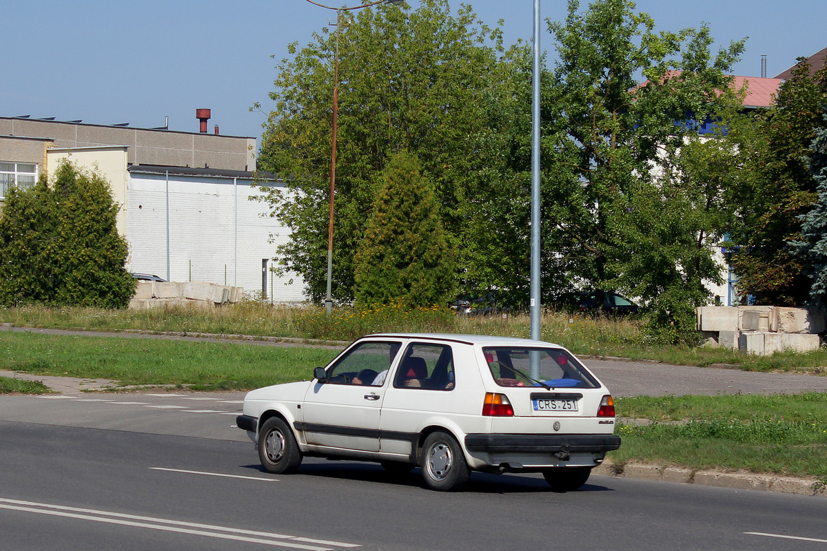 Литва, № CRS 251 — Volkswagen Golf (Typ 19) '83-92