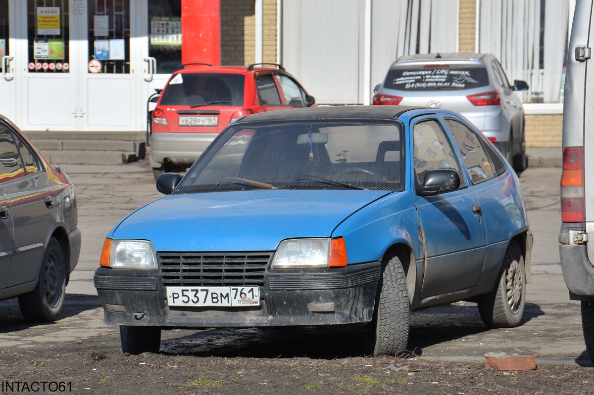 Ростовская область, № Р 537 ВМ 761 — Opel Kadett (E) '84-95