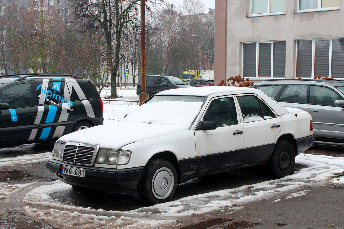 Литва, № VKG 881 — Mercedes-Benz (W124) '84-96