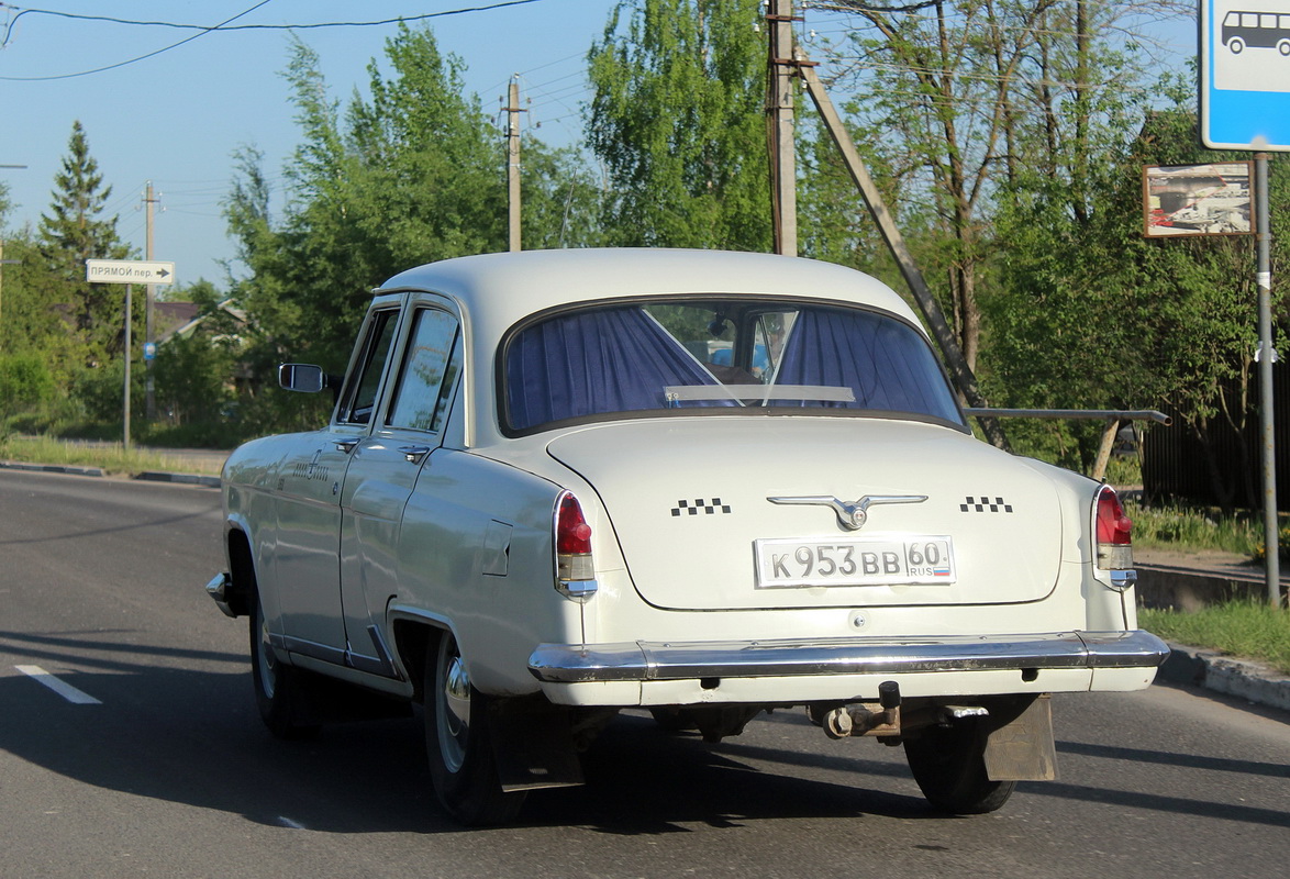 Псковская область, № К 953 ВВ 60 — ГАЗ-21 Волга (общая модель)