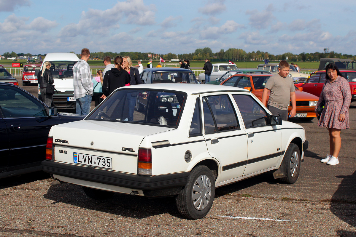 Литва, № LVN 735 — Opel Corsa (A) '82-93; Литва — Retro mugė 2023 ruduo