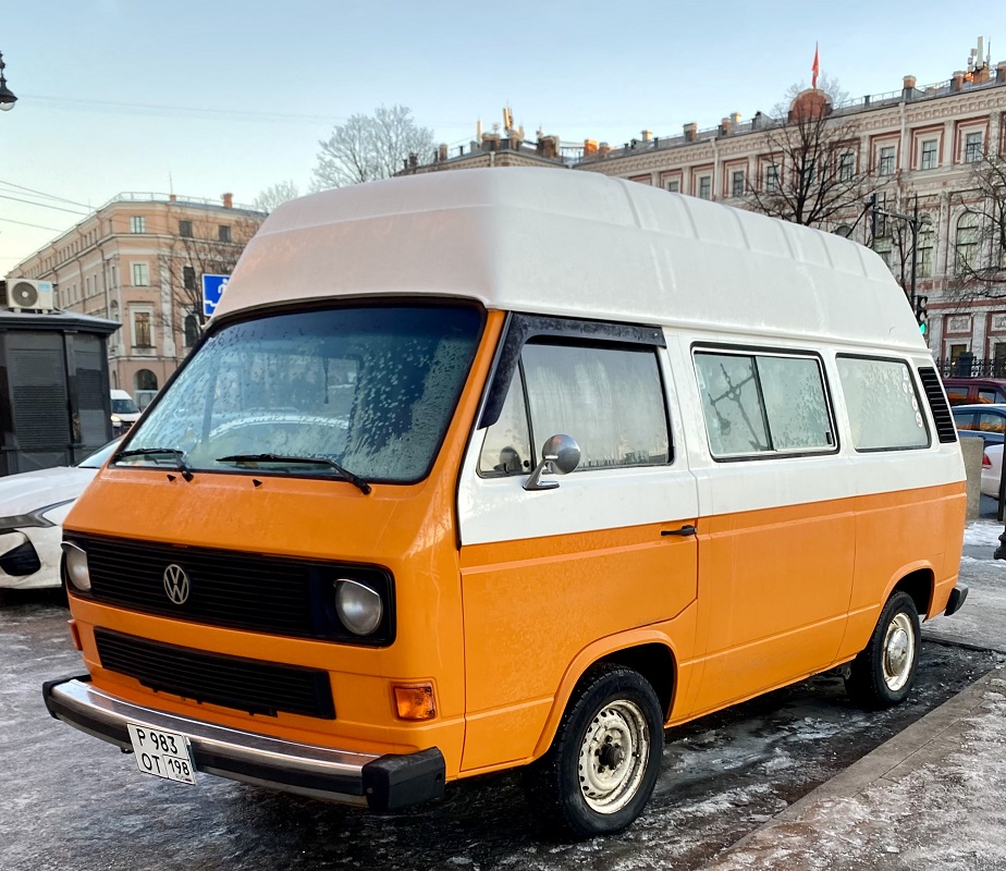 Санкт-Петербург, № Р 983 ОТ 198 — Volkswagen Typ 2 (Т3) '79-92