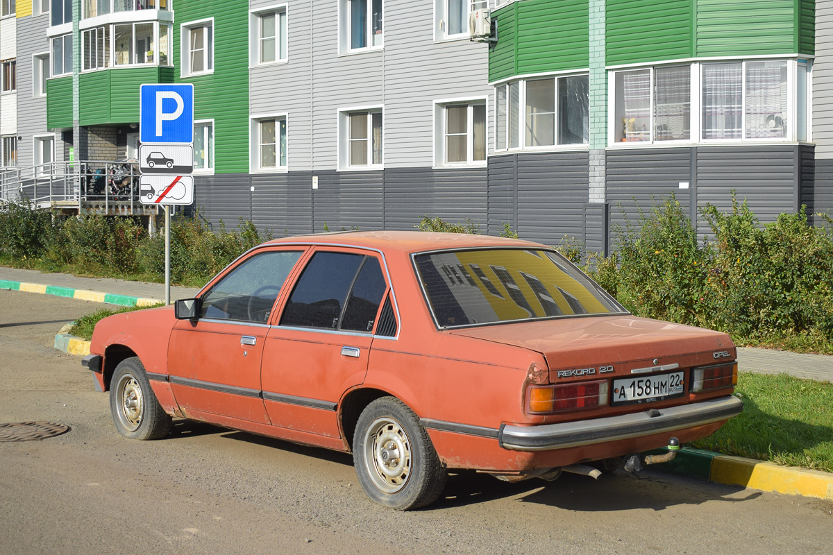 Алтайский край, № А 158 НМ 22 — Opel Rekord (E1) '77-82