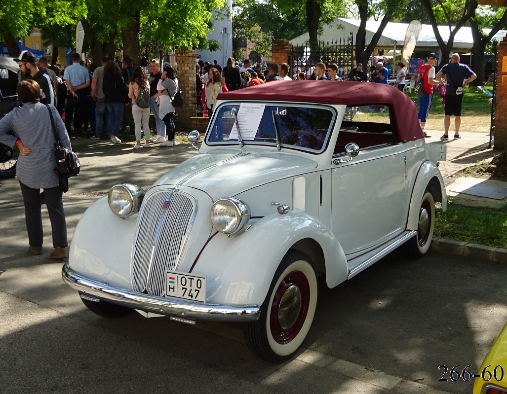 Венгрия, № OT 07-47 — Simca 8 '38-51; Венгрия — II. Karcagi Veteránjármű Kiállítás