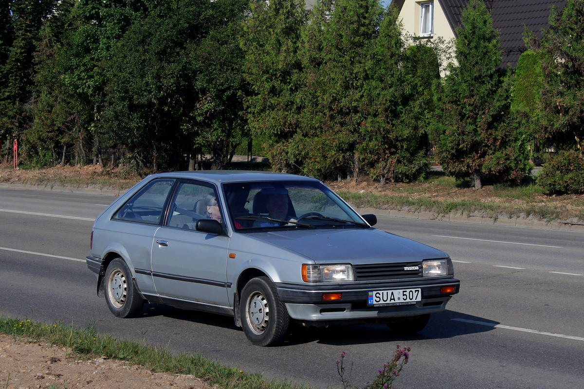 Литва, № SUA 507 — Mazda 323 (BF) '86-94