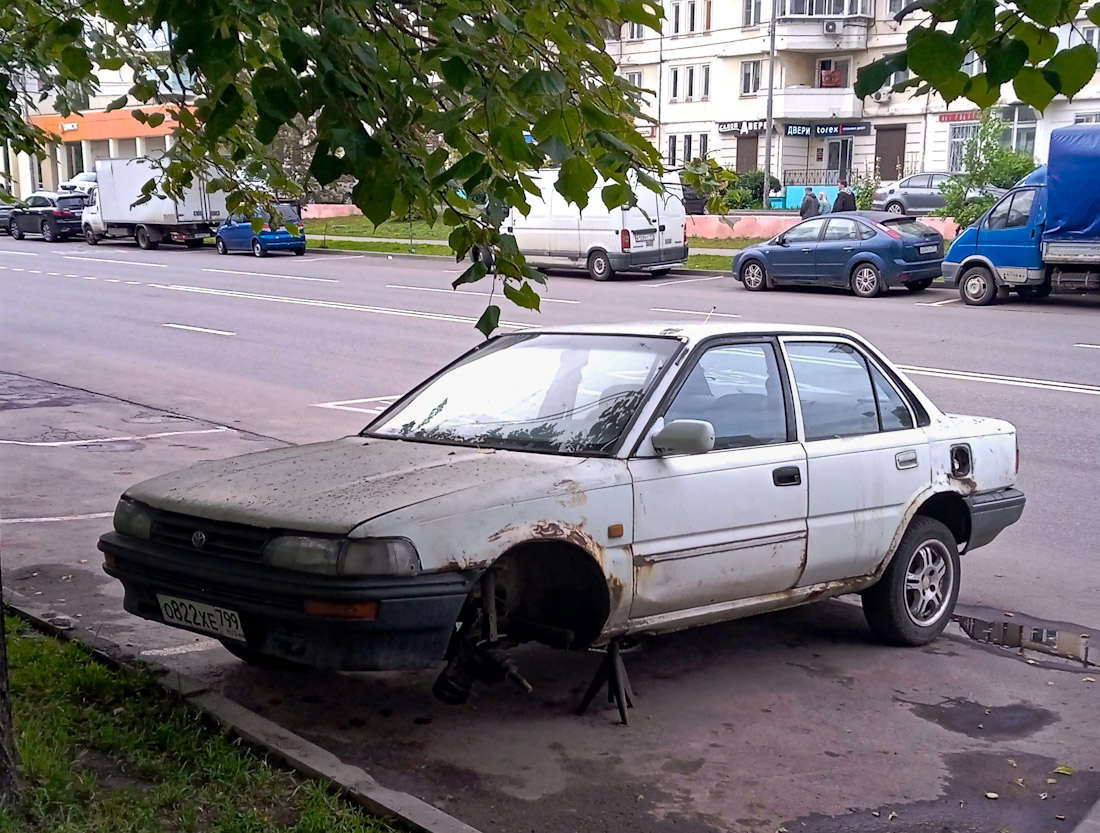Москва, № О 822 ХЕ 799 — Toyota Corolla (E90) '87-92
