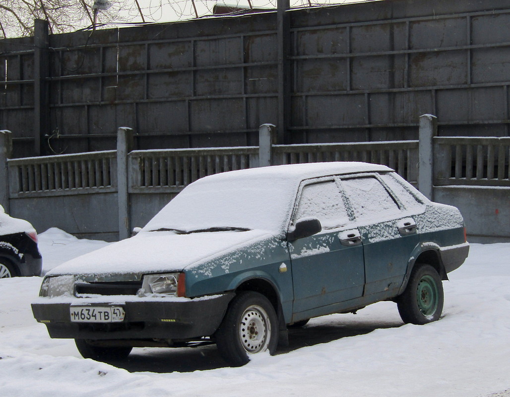 Ленинградская область, № М 634 ТВ 47 — ВАЗ-21099 '90-04