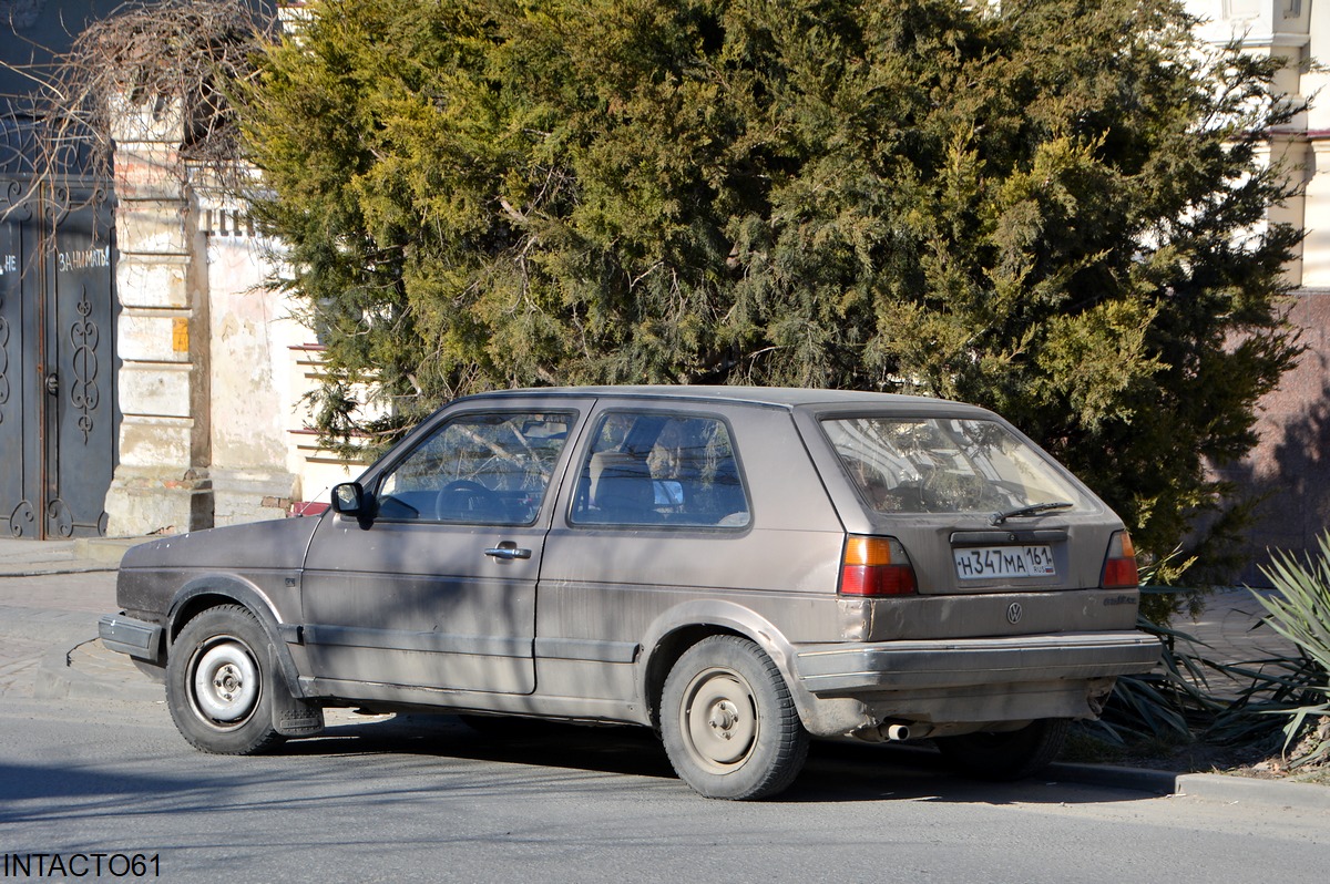 Ростовская область, № Н 347 МА 61 — Volkswagen Golf (Typ 19) '83-92
