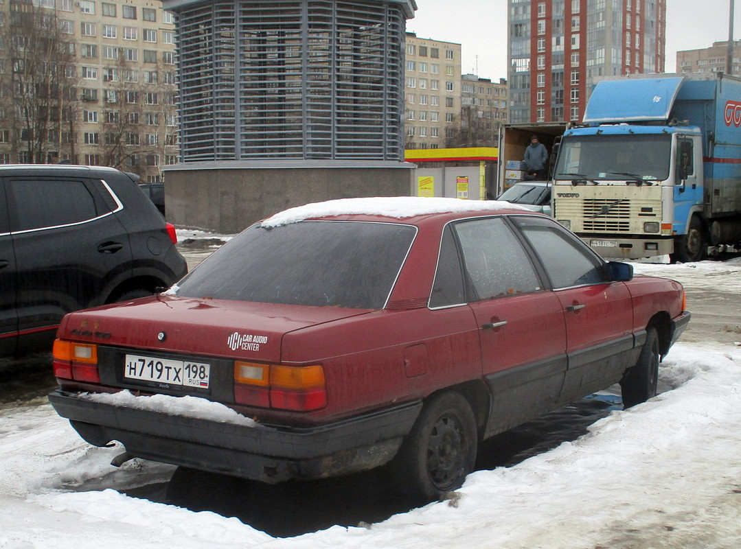 Санкт-Петербург, № Н 719 ТХ 198 — Audi 100 (C3) '82-91