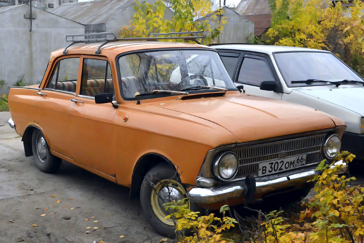 Свердловская область, № В 302 ОМ 66 — Москвич-412ИЭ (Иж) '70-82