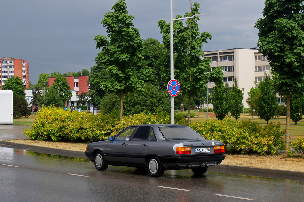 Литва, № TAU 670 — Audi 100 (C3) '82-91