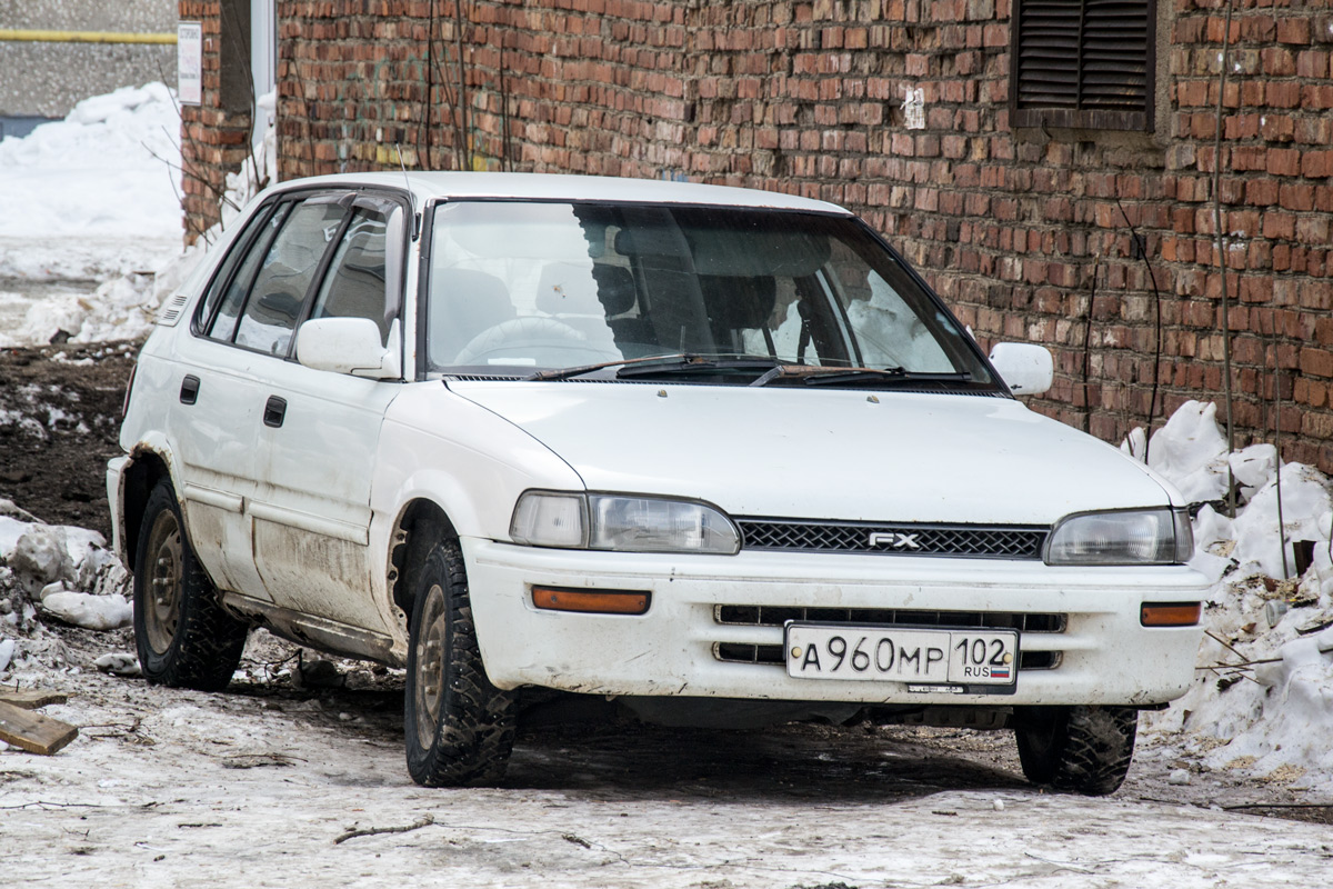 Башкортостан, № А 960 МР 102 — Toyota Corolla (E90) '87-92
