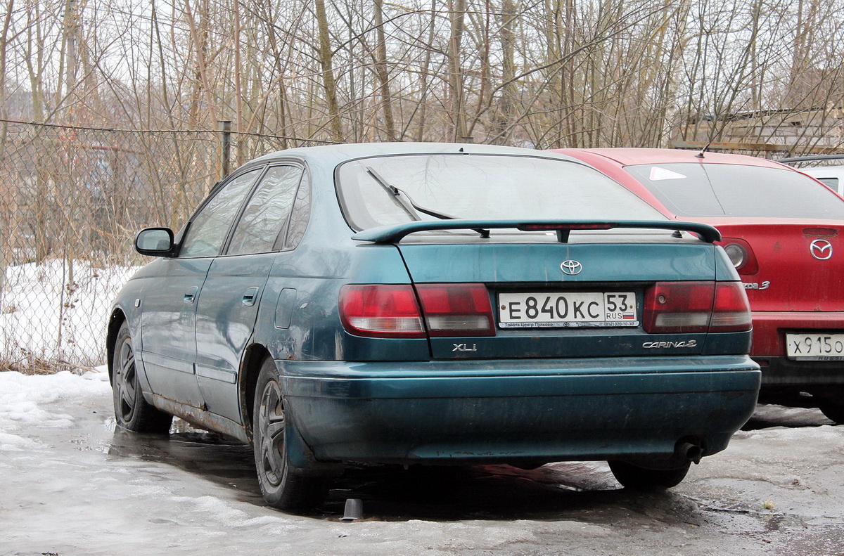 Новгородская область, № Е 840 КС 53 — Toyota Carina E '92–97
