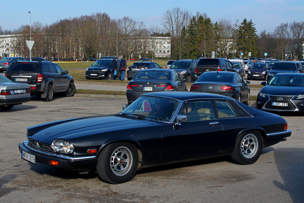 Литва, № MFV 019 — Jaguar XJ-S (Series II) '81-91; Литва — Retro mugė 2024 žiema