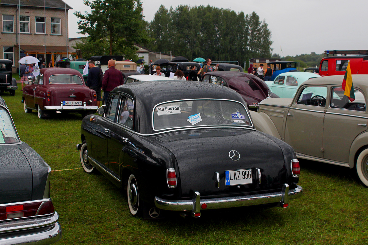 Литва, № LAZ 956 — Mercedes-Benz (W120) '53-62; Литва — Nesenstanti klasika 2023