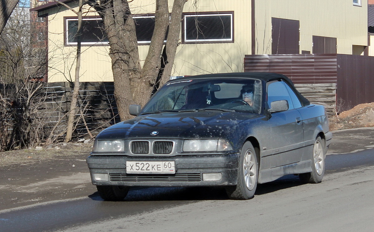 Псковская область, № Х 522 КЕ 60 — BMW 3 Series (E36) '90-00