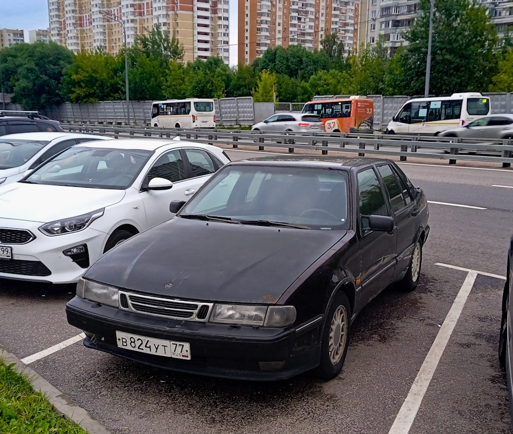 Москва, № В 824 УТ 77 — Saab 9000 '84-98