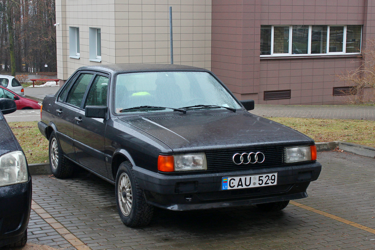 Литва, № CAU 529 — Audi 80 (B2) '78-86