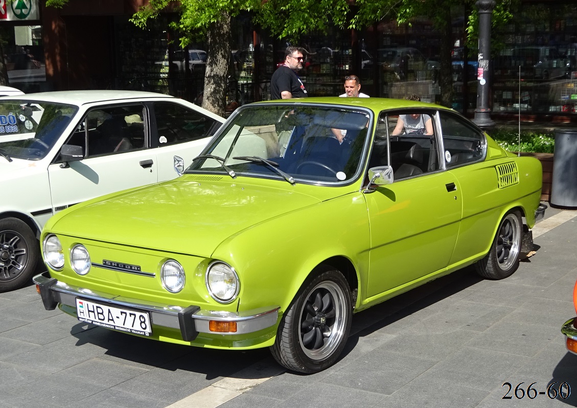 Венгрия, № HBA-778 — Škoda 100/110 '69-77; Венгрия — 19. Egri Škoda Találkozó