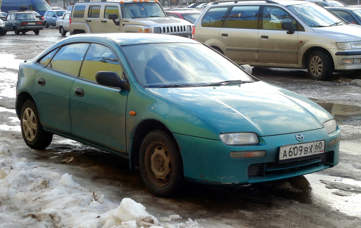 Псковская область, № А 609 ВХ 60 — Mazda 323 BA '94-00