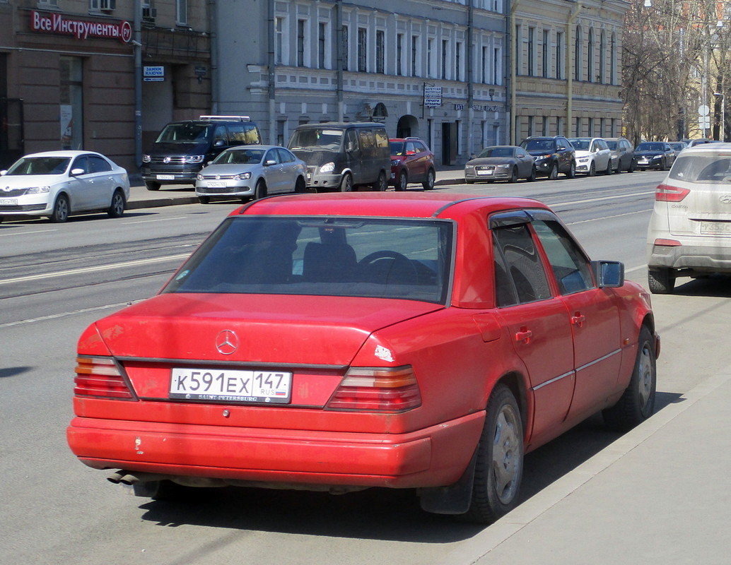 Ленинградская область, № К 591 ЕХ 147 — Mercedes-Benz (W124) '84-96