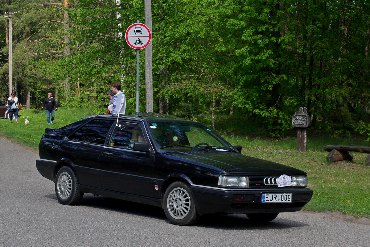 Литва, № EJR 009 — Audi Coupe (81,85) '80-84; Литва — Eugenijau, mes dar važiuojame 10