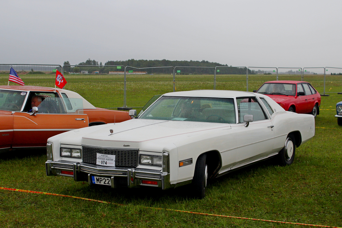 Латвия, № MP-22 — Cadillac Eldorado (9G) '71-78; Литва — Nesenstanti klasika 2023