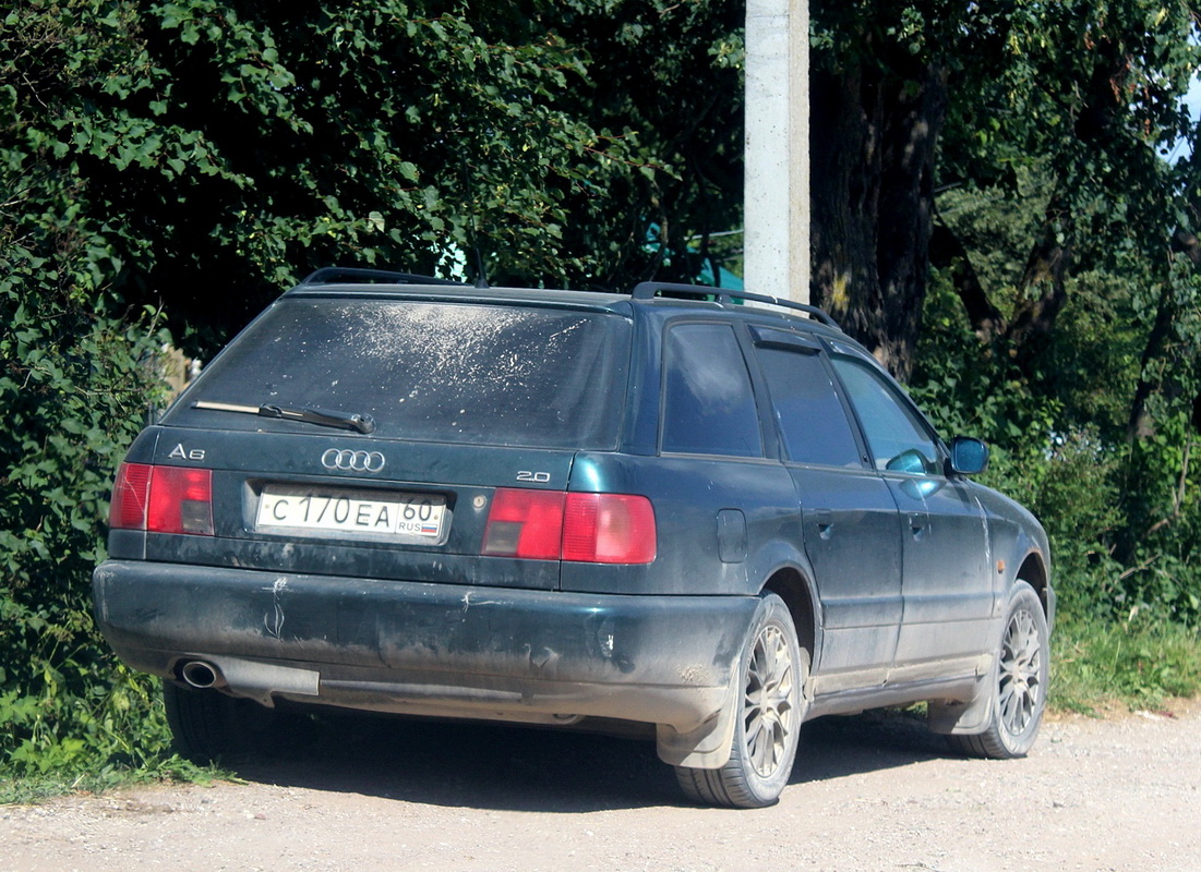 Псковская область, № С 170 ЕА 60 — Audi A6 (C4) '94–97