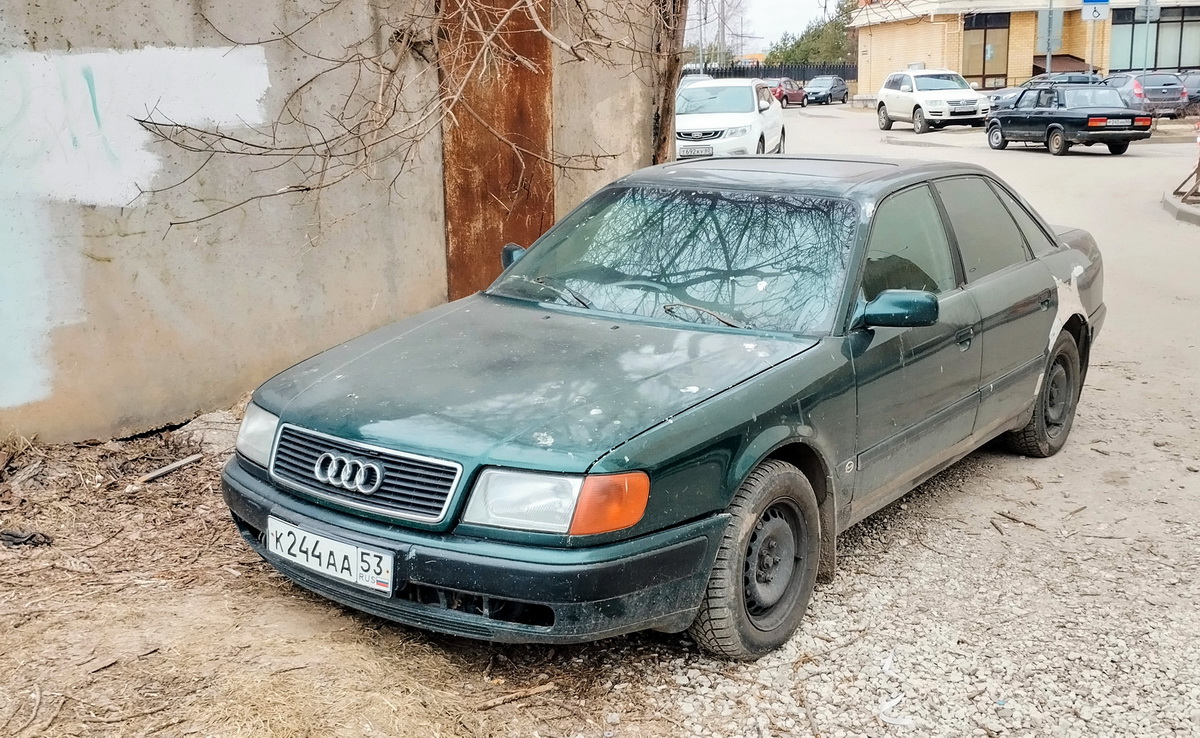 Псковская область, № К 244 АА 53 — Audi 100 (C4) '90-94