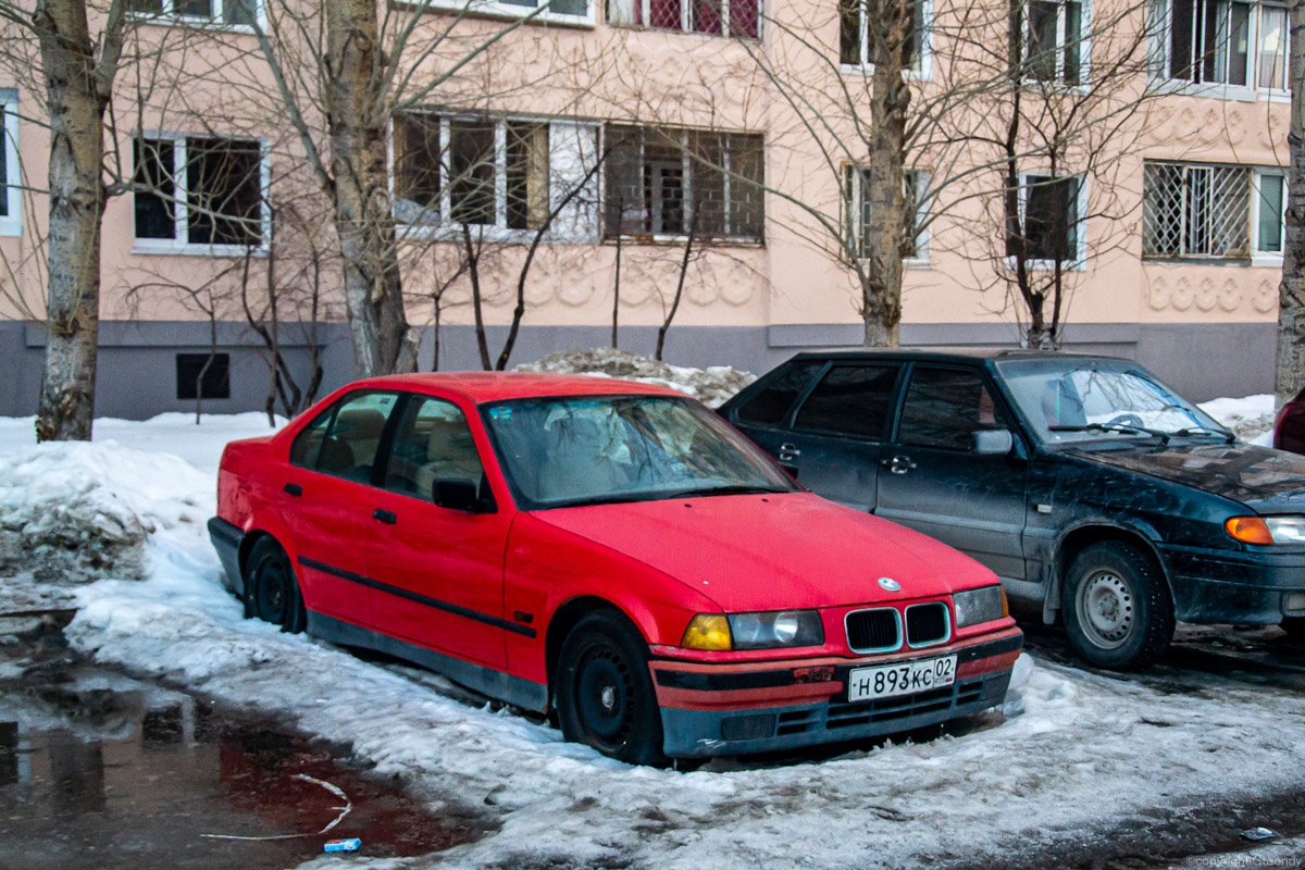 Башкортостан, № Н 893 КС 02 — BMW 3 Series (E36) '90-00