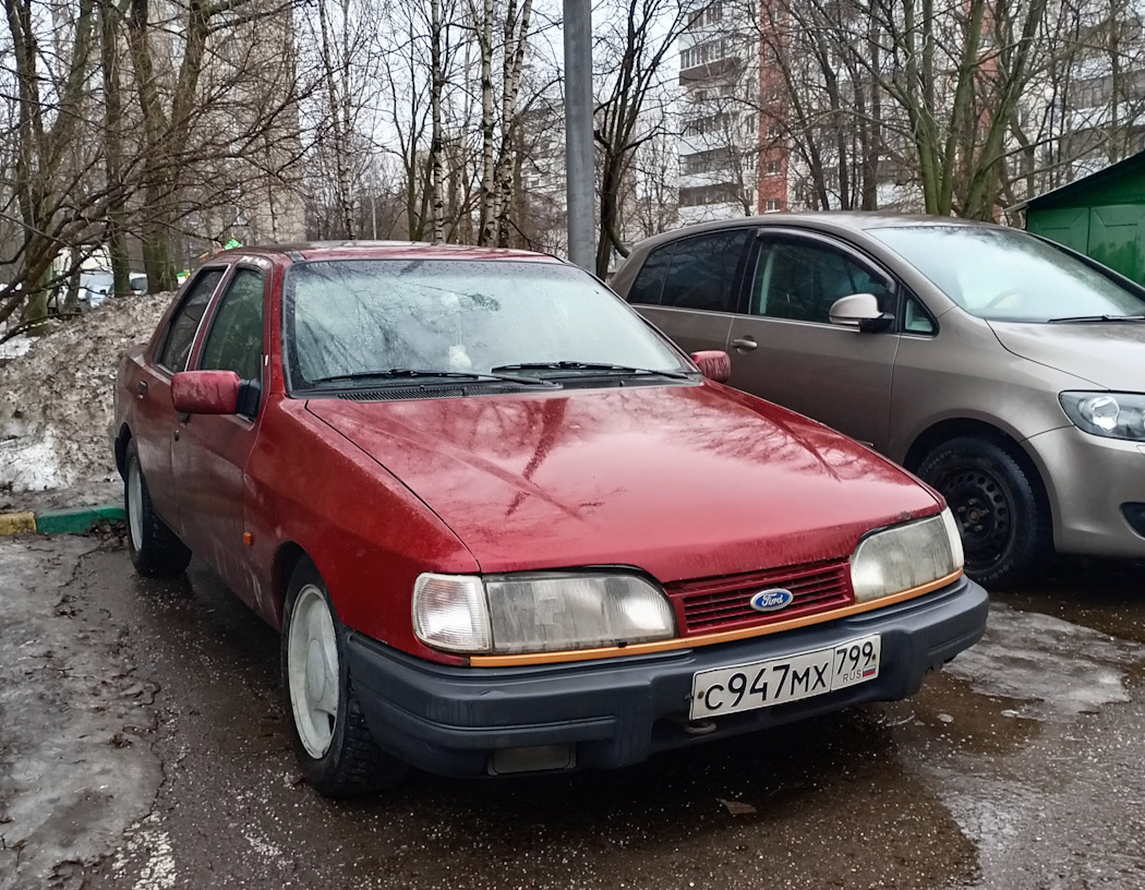 Москва, № С 947 МХ 799 — Ford Sierra MkII '87-93