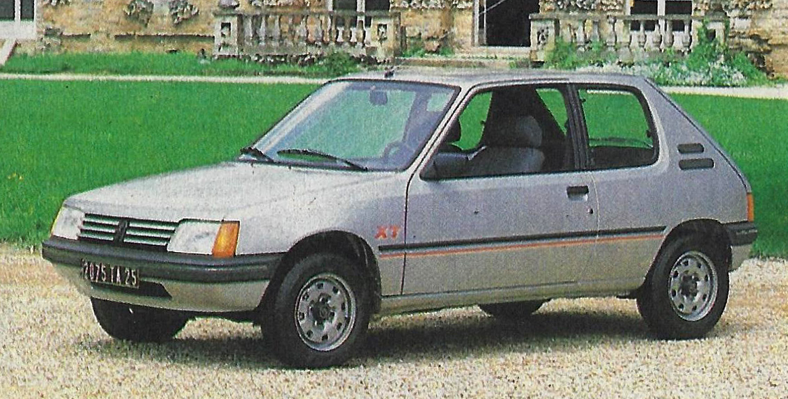 Франция, № 2075 TA 25 — Peugeot 205 '83-98
