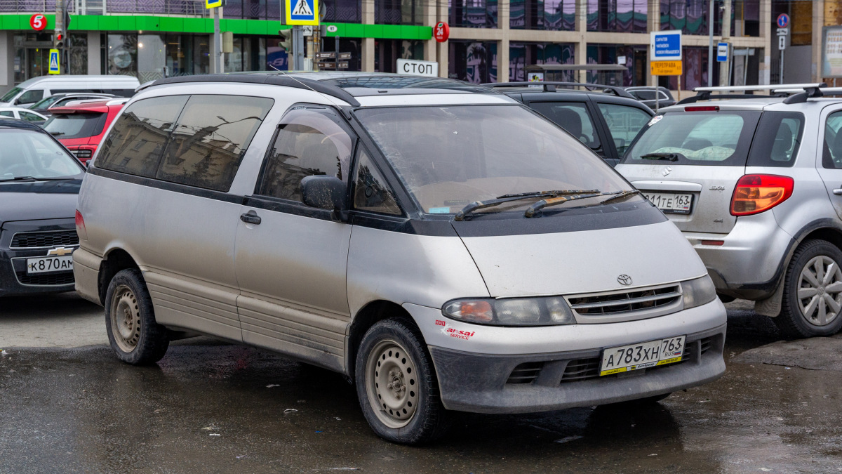 Самарская область, № А 783 ХН 763 — Toyota Estima Lucida '92–99