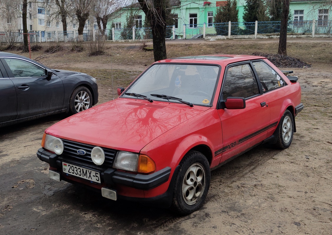 Минская область, № 2933 МХ-5 — Ford Escort MkIII '80-86