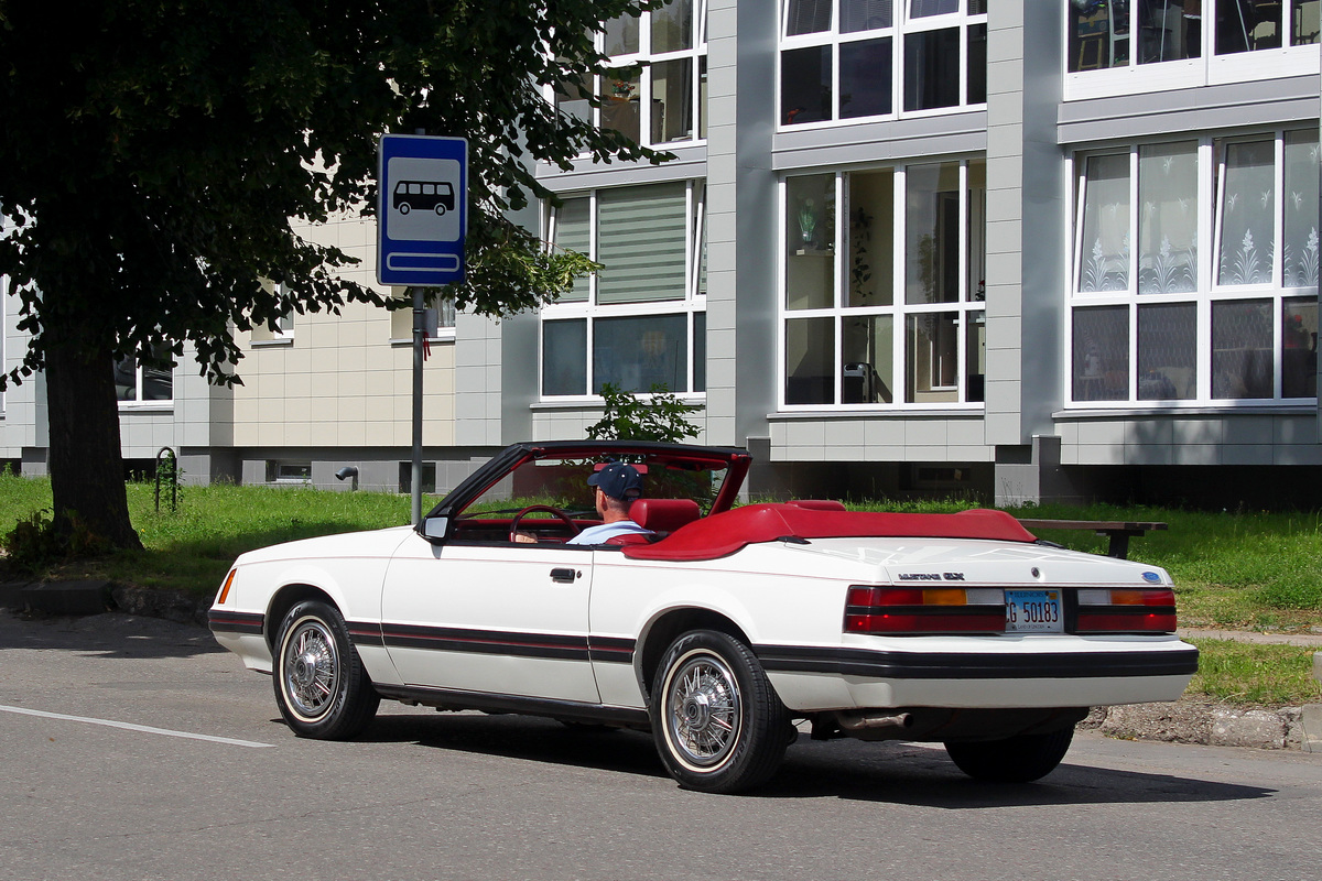 Литва, № CG 50183 — Ford Mustang (3G) '79-93; Литва — Radviliškio miesto šventė 2023