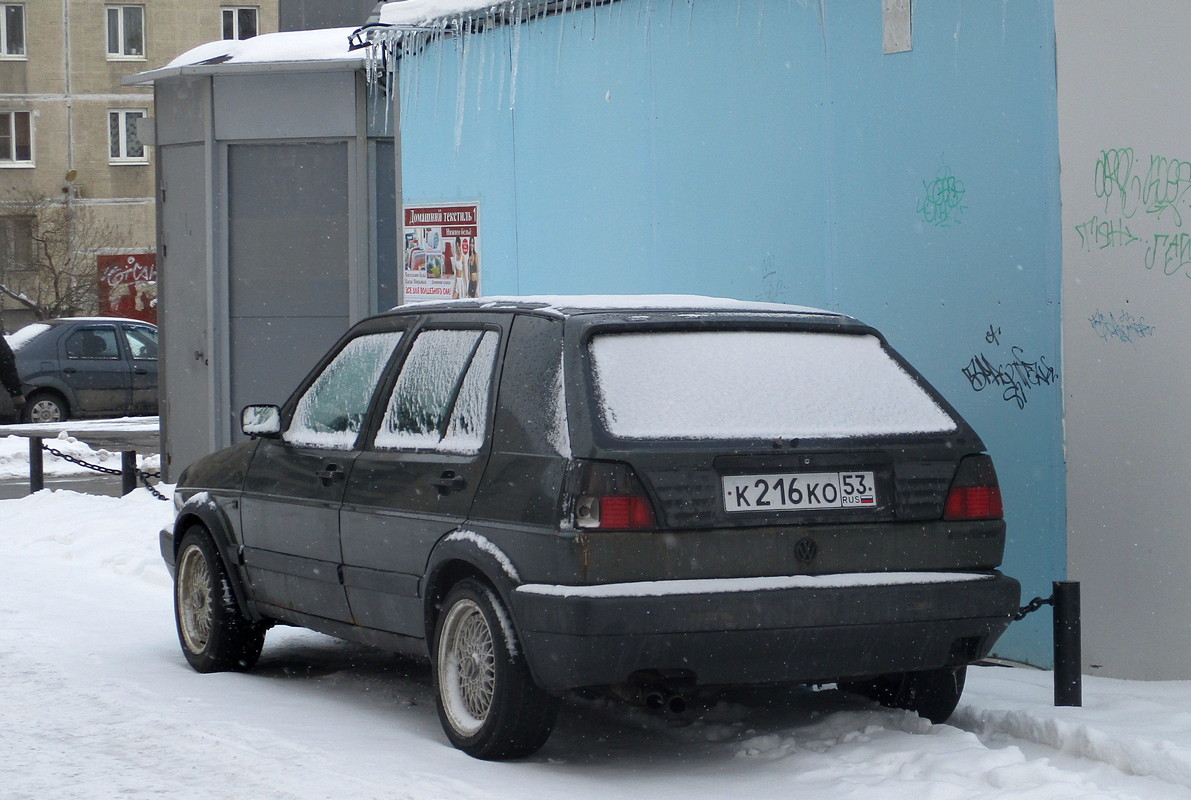 Новгородская область, № К 216 КО 53 — Volkswagen Golf (Typ 19) '83-92