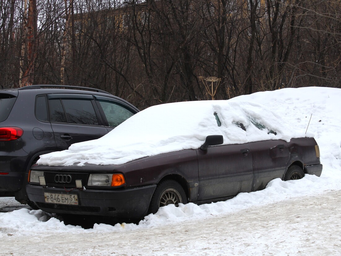 Мурманская область, № Р 846 ЕМ 51 — Audi 80 (B2) '78-86