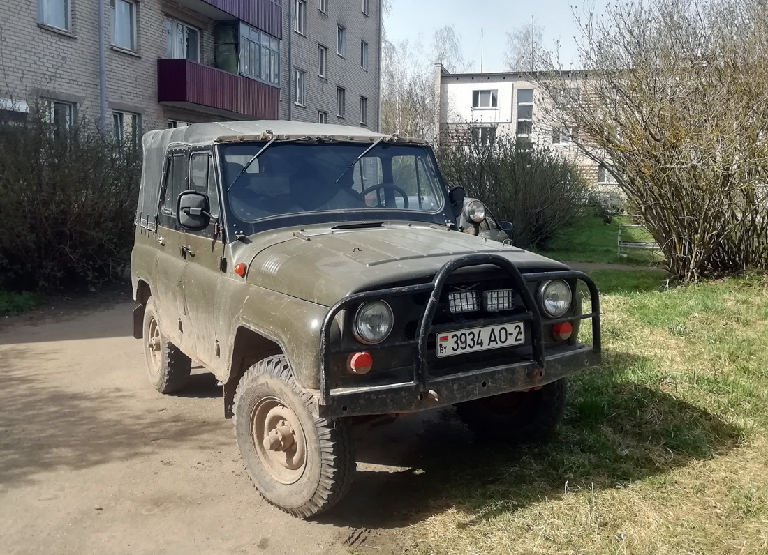 Витебская область, № 3934 AO-2 — УАЗ-469 '72-85