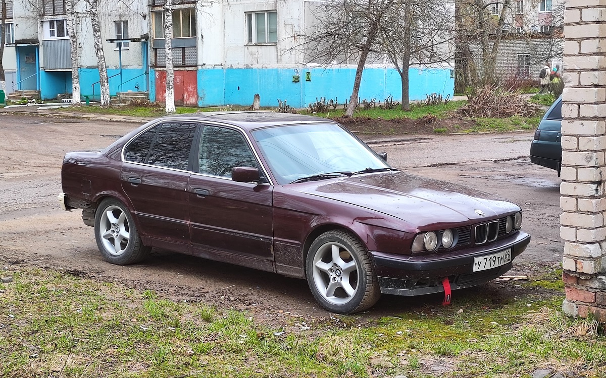 Тверская область, № У 719 ТМ 69 — BMW 5 Series (E34) '87-96