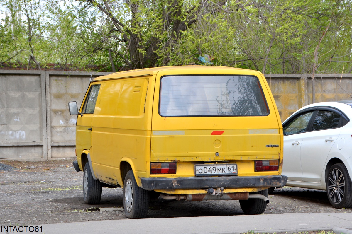 Ростовская область, № О 049 МК 61 — Volkswagen Typ 2 (Т3) '79-92