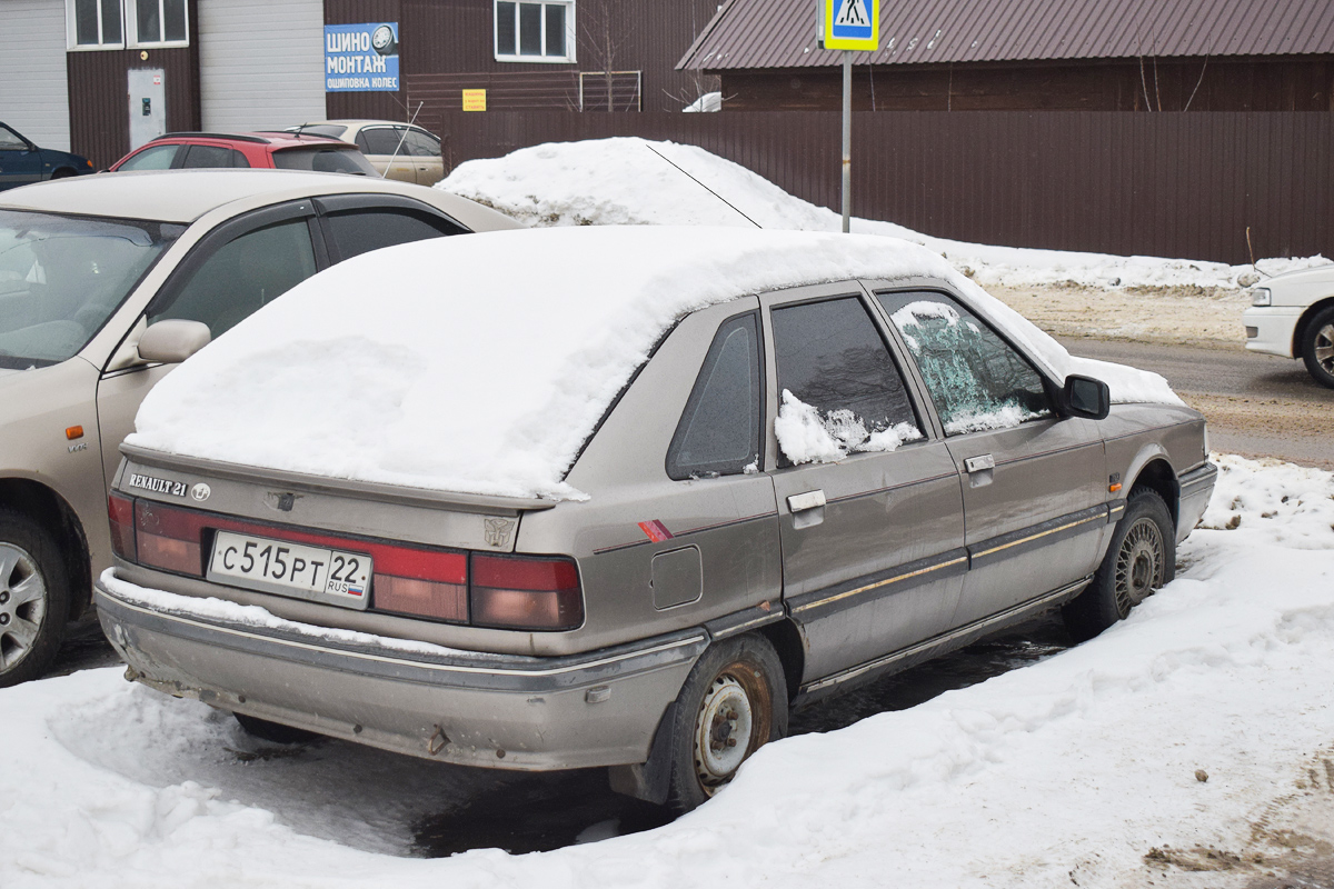 Алтайский край, № С 515 РТ 22 — Renault 21 '86-95